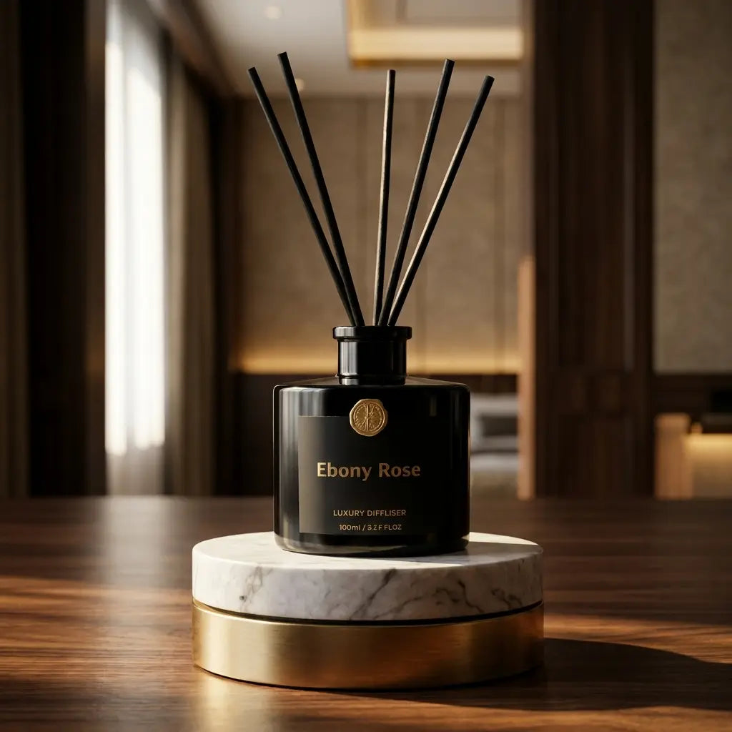 Coffret Ebony Rose - coffret complet, ambiance bois foncé
