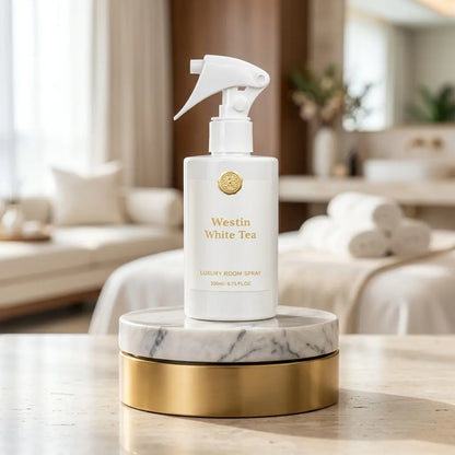 Coffret Westin White Tea - bougie parfumée, ambiance spa claire