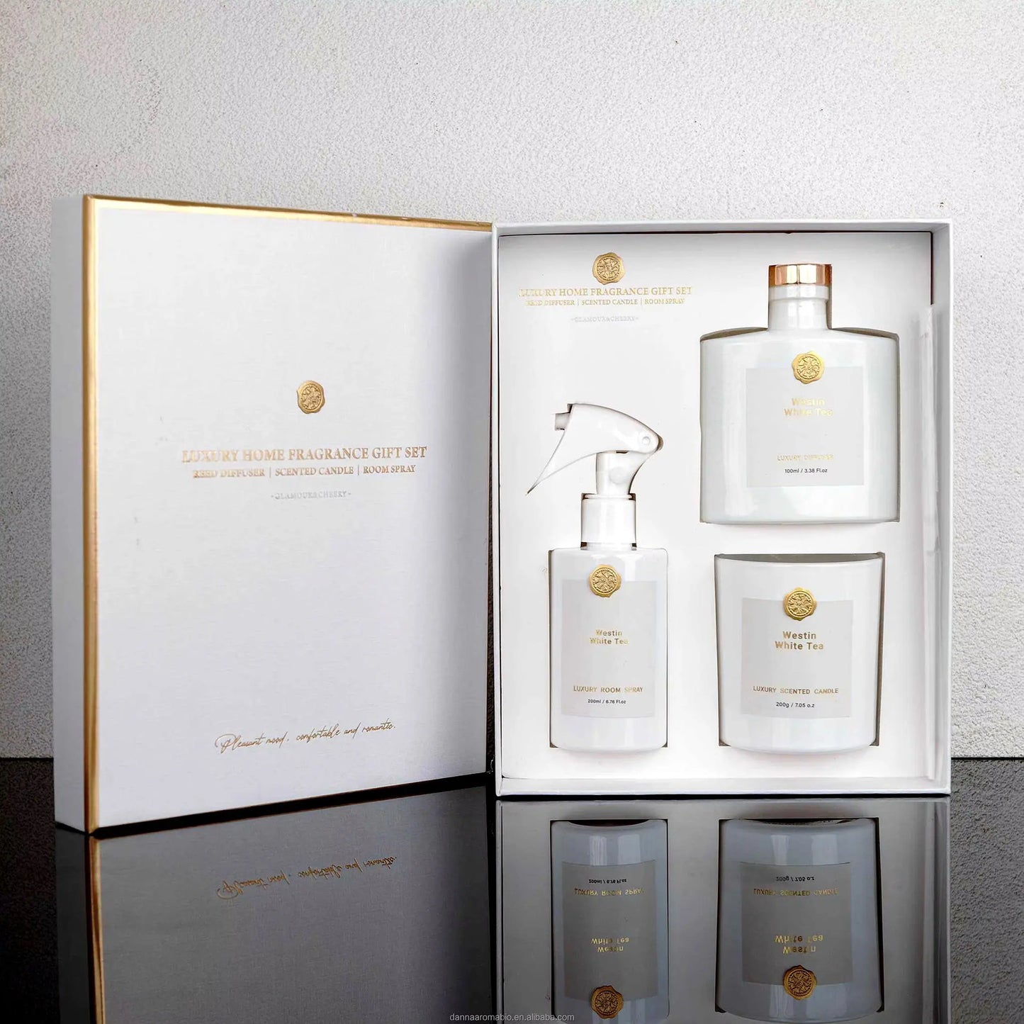 Coffret parfumé - White Westin tea AURA PARIS