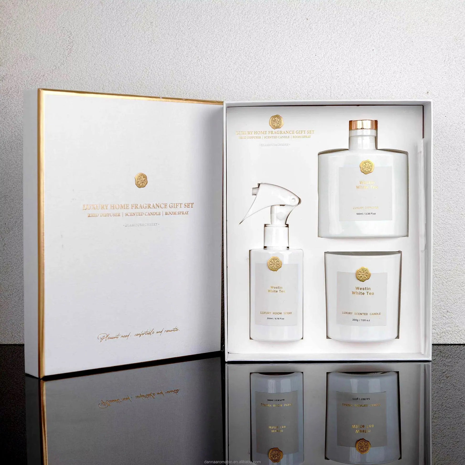 Coffret parfumé - White Westin tea AURA PARIS